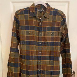 Men's J.Crew Plaid Flannel - size S